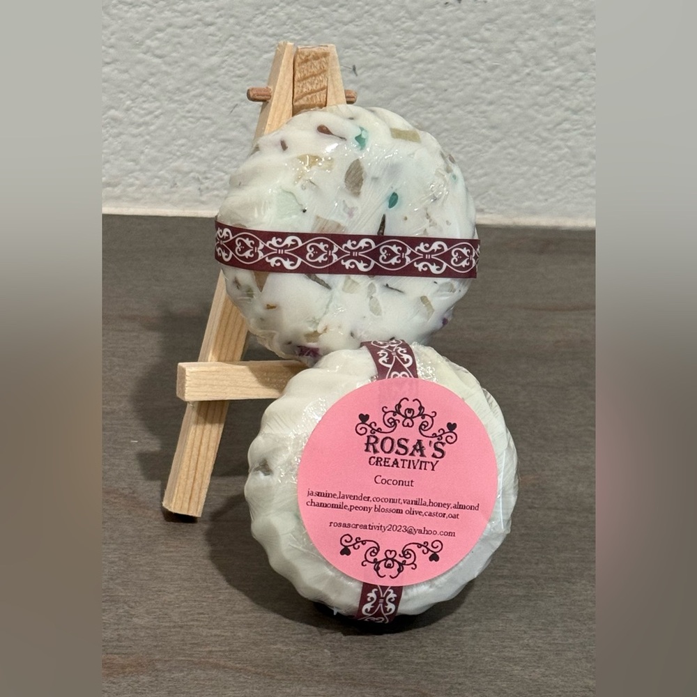 R38 set 4 homemade
chamomile /honey, /coconut /vanilla